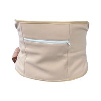 Ioensy - Paquete De Aceite De Ricino Compresas Portátil Mujer Hombre Ajustable Unisex Fácil De Usar Caqui