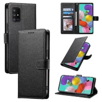 Funda Para Foxdock Samsung Galaxy A71 4G– Cuero Premium, 3 Ranuras Para Tarjetas, Protección Contra Impactos