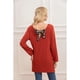 thumbnail image 3 of Sweater Mini Vestido Corto Tejido Abertura Lazo Espalda 2005, 3 of 3