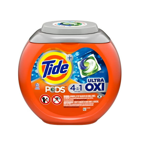Detergente de Ropa Concentrado Ultra Oxi Capsulas 4 en 1 25 pods - Tide