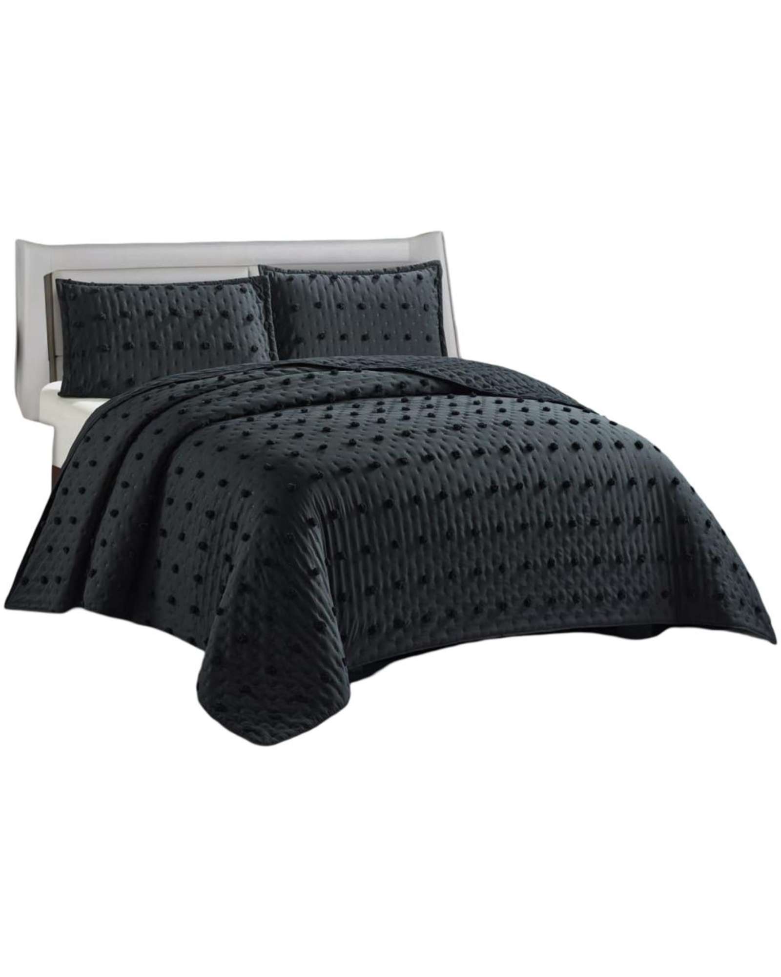 Tengfei - Cubrecama Quilt Tufting De Lujo Suave 2 Plazas