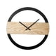 thumbnail image 1 of Reloj de pared silencioso de de , relojes de pared de grandes, con pilas analógicas, sin tictac para sala de estilo 2, 1 of 5