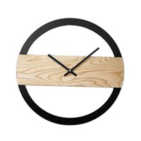 Magideal - Reloj De Pared Silencioso De De , Relojes De Pared De Grandes, Con Pilas Analógicas, Sin Tictac Para Sala De Estilo 2