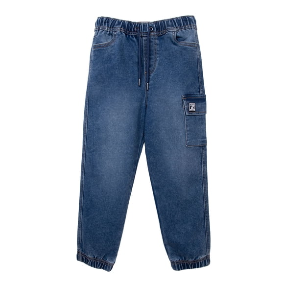 Jeans Niño Jogger con Bolsillo Denim