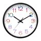 thumbnail image 3 of Reloj de pared Mainstays de 12 pulgadas con números multicolor de cuarzo, 3 of 3