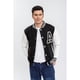 thumbnail image 3 of Chaqueta Universitaria Hombre Gruesa Forro Piel Bolsillos 7579, 3 of 4