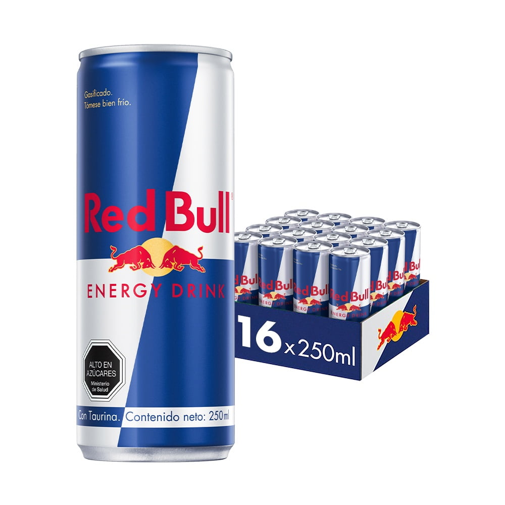 Red Bull Bebida Energética Pack 16 Latas 250ml