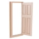 thumbnail image 2 of 1/12 Casa De Mu?ecas En Miniatura De Madera Externa De 4 Paneles De Doble Puerta Sin Pintar DIY, 2 of 5