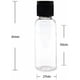 thumbnail image 2 of 12PCS 30ML/1Oz Vacío Reutilizable Vacío Plástico Transparente Pour Botella con Volteable Gora Tapa Cosmético Maquillaje Muestra de viaje Contenedores de embalaje Frascos Vial Contenedor de almacenamie, 2 of 7