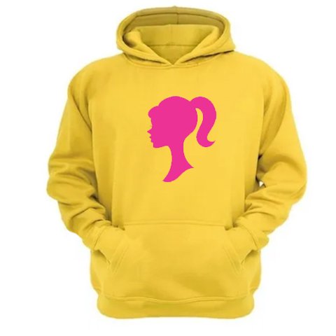 Genérico - Polerón Canguro Muñeca Modelo Amarillo Talla L Unisex