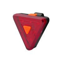 Frc - Luz Led Para Bicicleta Triangular Recargable Rojo