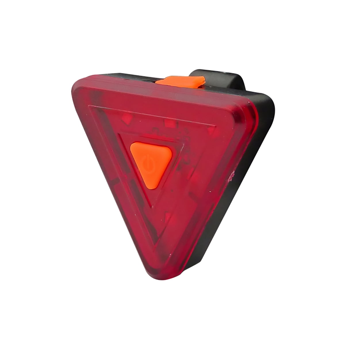 Frc - Luz Led Para Bicicleta Triangular Recargable Rojo