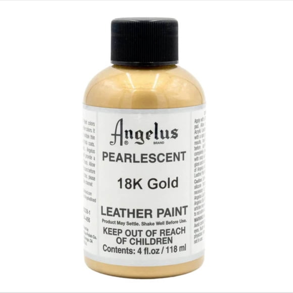 Pintura Cuero Angelus Pearlescents 4 onzas 451 Riot Red