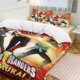 thumbnail image 1 of Power Rangers 3-Piece Bedding Set Duvet Cover Set Soft Warm And Comfortable Soft Bed Set, 1 of 3