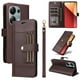 thumbnail image 5 of FOXDOCK Funda tipo Cartera para Xiaomi POCO M6 Pro 4G – Cubierta de Cuero PU con Múltiples Ranuras, Bolsillo para Efectivo y Correa de Muñeca, 5 of 6
