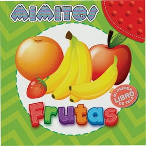Zig Zag - Libro Mimitos - Frutas / 6 Páginas De Tela, De 16 X 15 Cm. Tapa De Tela. Incluye Mordillo.
