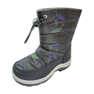 Vinnys Outlet - Bota De Nieve Impermeable Niño Tiburones Verde