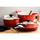 thumbnail image 4 of Batería de Cocina Simply 10 Piezas Rojo, 4 of 7