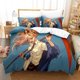 thumbnail image 1 of Chainsaw Man Makima Bedding Set,Duvet Cover Bed Set Quilt Cover Pillowcase, Size Boys Girls Adults Bed Sheets, 1 of 5