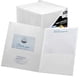thumbnail image 1 of Carpeta FILE-EZ de papel texturizado blanco con dos bolsillos, paquete de 125, 1 of 8
