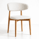 thumbnail image 1 of Silla Cloud Madera - Beige, 1 of 7