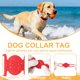 thumbnail image 4 of Uxcell Collar de Perro con Etiqueta, Soporte de Rastreador de Perro de Silicona, Funda Protectora Impermeable para Collar de Gato, (Naranja), Diseñado para Accesorios de Rastreo de Mascotas, 4 of 6