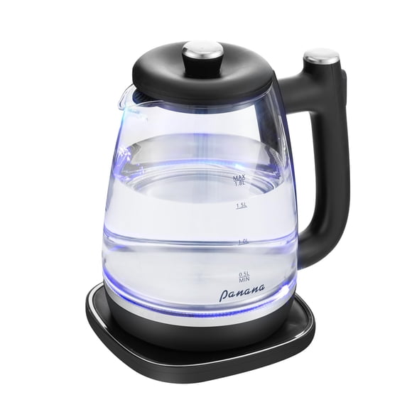 Hervidor eléctrico Panana 1.8L 1200W con tapa extraíble de acero inoxidable
