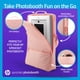 thumbnail image 4 of Maletín de transporte HP Sprocket Photobooth acolchado rosa, 4 of 6