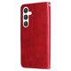 thumbnail image 4 of Funda tipo cartera para Samsung Galaxy S25 Plus con bolsillo con cremallera y ranuras para tarjetas – Función de soporte Rojo, 4 of 6