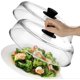 thumbnail image 1 of Funda antisalpicaduras para microondas, paquete de 2 unidades, borosilicato de vidrio, 100% apta para alimentos, 1 of 7