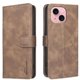 thumbnail image 1 of Funda Billetera para iPhone 14 Plus Protección RFID y Soporte Ajustable Marrón, 1 of 6