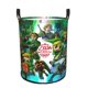 thumbnail image 1 of The Legend of Zelda Cesta de lavandería de gran capacidad redonda con asa, bolsa para ropa sucia plegable, almacenamiento para dormitorio, baño y lavadero 44x35 cm, 1 of 6