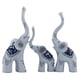 thumbnail image 1 of 3x Elefantes Estatuillas De La Familia Hogar De Mesa Estatuas De Animales Escultura Decoración, 1 of 5