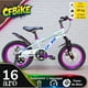 thumbnail image 1 of Bicicleta Aro 16 Cfbike Con Freno Disco Gris Morado (Log Azul), 1 of 10