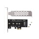 thumbnail image 4 of Tarjeta convertidora SSD M.2 NVMe, adaptador MZHOU Key-M a PCIe, 4 of 7