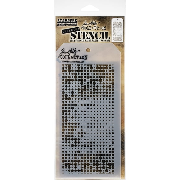 Plantilla Tim Holtz - Stampers Anon 10,5 × 21,5 cm