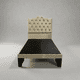 thumbnail image 1 of Cama 1,5 Plazas Ovalado, Incluye Base Y Respaldo Beige, 1 of 5