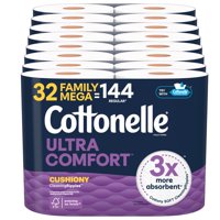 Papel Higiénico Cottonelle Ultra Comfort 32 Family Mega Rolls