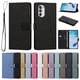 thumbnail image 1 of Cartera para Motorola Moto G52 con Soporte y Correa, Negro, 1 of 6