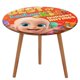 thumbnail image 1 of Loo Loo Kids theme Fitted Round Tablecloths Elastic Edged Table Covers Waterproof Table Cloth For Kitchen Holiday Party Tables Decor 150cm, 1 of 6