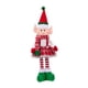 thumbnail image 3 of Decoración de muñecas navideñas, adorno navideño, figura navideña coleccionable elástica con patas largas para escritorio, estante de decoración del h Femenino, 3 of 5