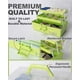 thumbnail image 3 of Organizador de almacenamiento TERGOO Caja para manualidades de 3 capas con asa (verde), 3 of 7