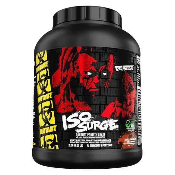 Mutant Iso Surge Whey Protein Isolate 5 Lbs Triple Chocolate