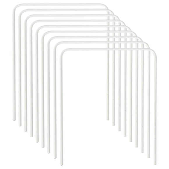 Arcos de Croquet ApudArmis 9 piezas 20 cm blanco
