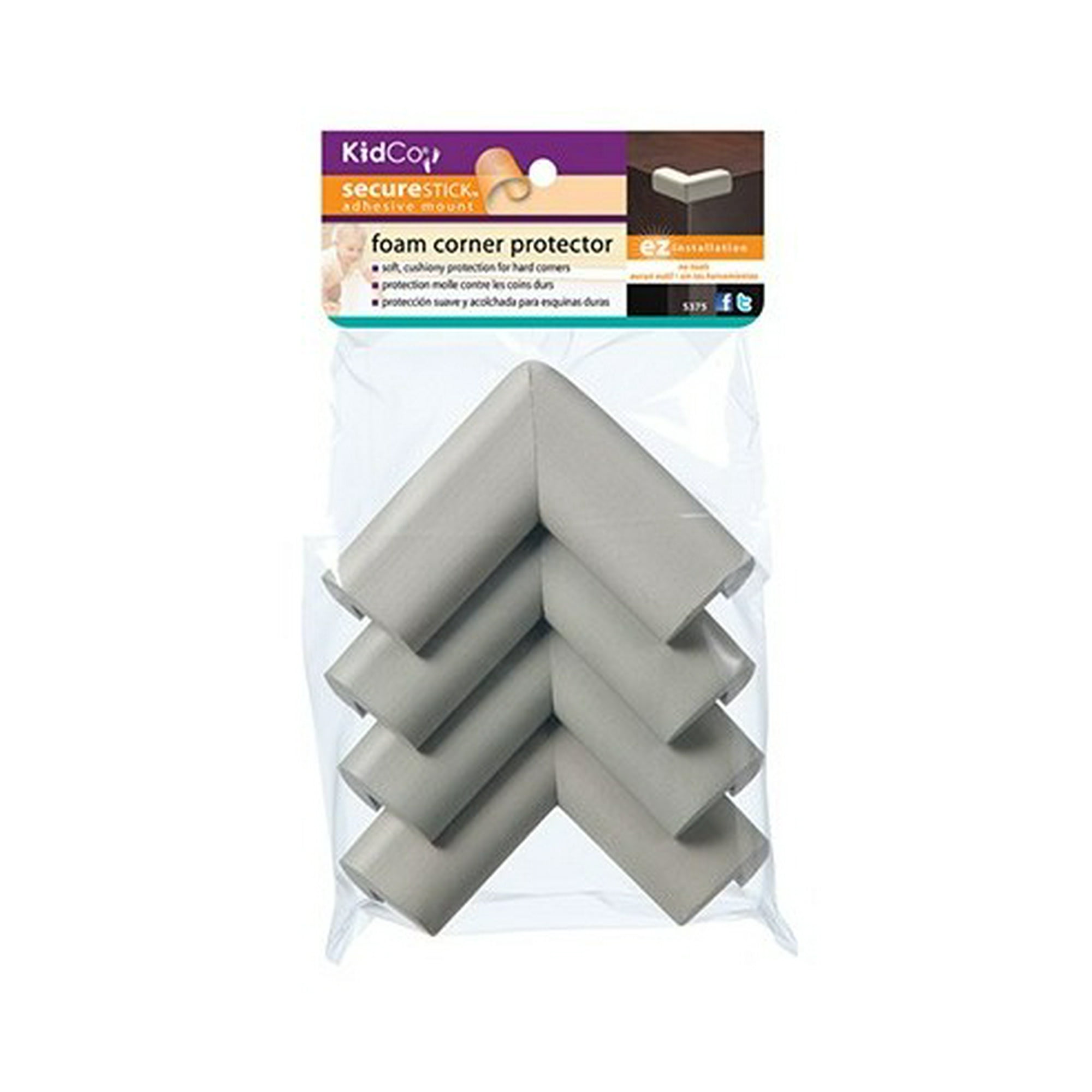 Kidco - Protectores Para Esquinas 4un - Cafe