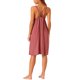 thumbnail image 3 of INSPIRE CHIC Camisón de Algodón para Mujer sin Mangas con Tirantes Finos Vestido de Dormir con Detalle de Espalda Cruzada Ajuste Suelto Ropa de Casa XL Rojo Ladrillo, 3 of 6