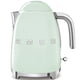 thumbnail image 1 of Hervidor eléctrico Smeg de los años 50, estilo retro, color verde pastel, 1 of 3