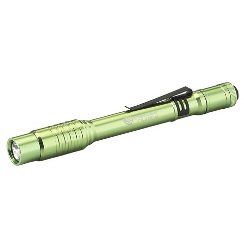 Pen Light Streamlight Stylus Pro Recargable Por Usb, Color Verde Lima