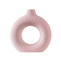 Bothyi - Florero De Cerámica Moderno Maceta Maceta Contenedor De Flores Para Escritorio 17 Cm X 18 Cm X 3 Cm