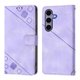 thumbnail image 2 of Funda Cartera para Samsung Galaxy S25 con Soporte y Ranuras, Resistente a Golpes y Rayones Morado, 2 of 6
